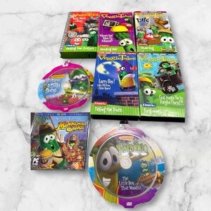 VeggieTales DVD, VHS and CD Collection